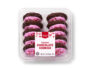 Valentine's Day Pink Frosted Chocolate Cookies
