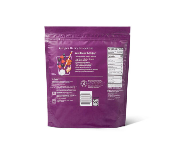 Organic Frozen Triple Berry Blend – Image 2