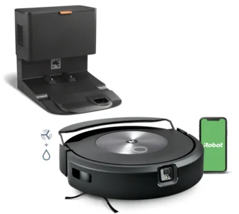 Robot aspirateur et vadrouille iRobot Combo j7 +