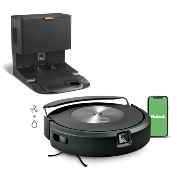 Robot aspirateur et vadrouille iRobot Combo j7 +