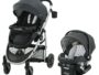 Système de voyage Graco Modes Pramette avec siège d'auto pour nourrisson SnugRide SnugLock 35 Lite DLX, noir