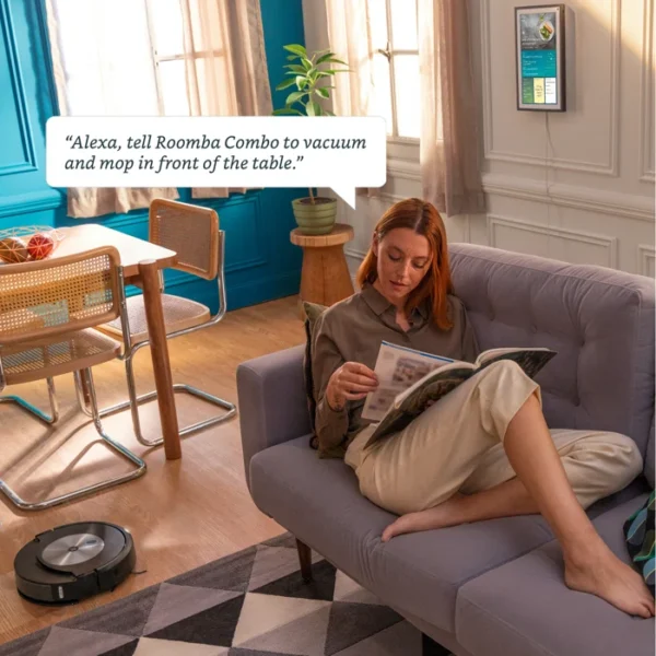 Robot aspirateur et vadrouille iRobot Combo j7 + – Image 11