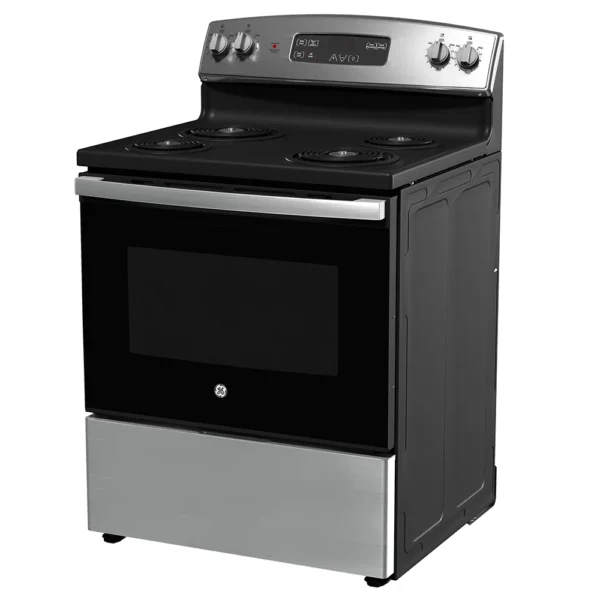 Cuisinière électrique 30 po en acier inoxydable Ge - Jcbs350svss – Image 2