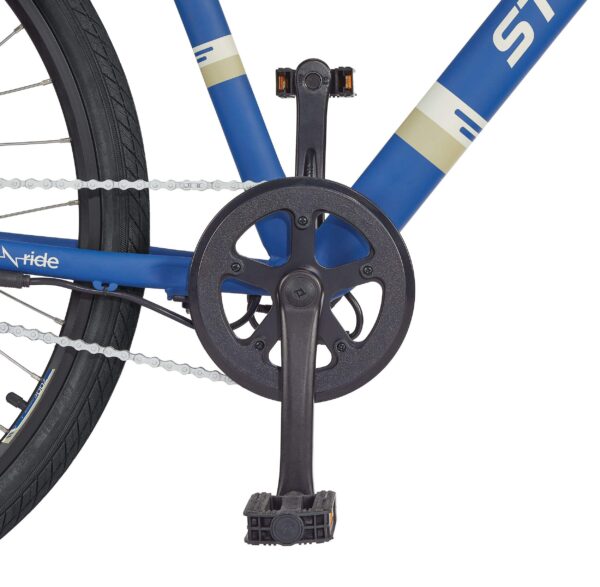 Vélo électrique léger Stratus Hightown avec cadre en aluminium, roues 700C, bleu – Image 7