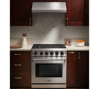 Cuisinière au gaz autoportante 30 po 4,55 pi³ au propane converti