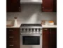 Cuisinière au gaz autoportante 30 po 4,55 pi³ au propane converti