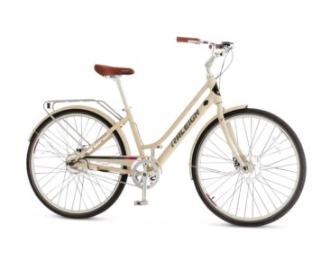 Vélo électrique Raleigh Dobson Comfort, léger, écran ACL intégré, 700C roues, beige