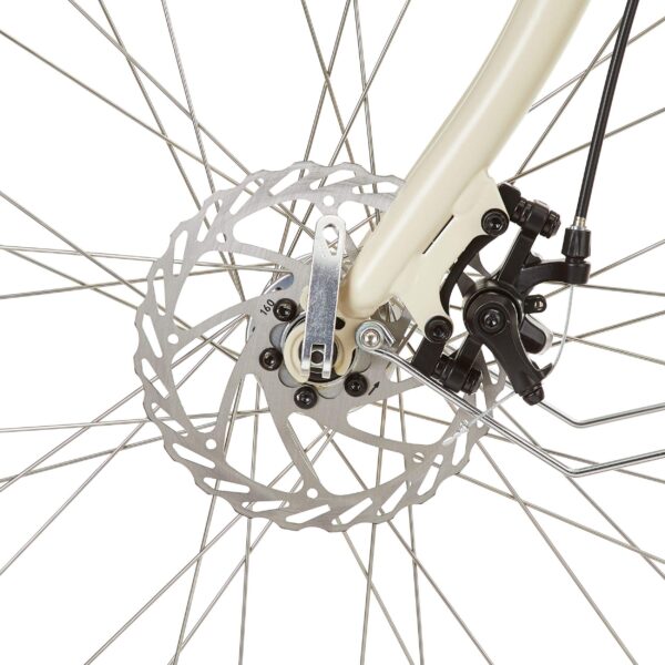 Vélo électrique Raleigh Dobson Comfort, léger, écran ACL intégré, 700C roues, beige – Image 8