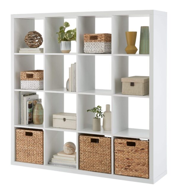 Étagère à 16 cubes CANVAS Wilmer, blanc – Image 3
