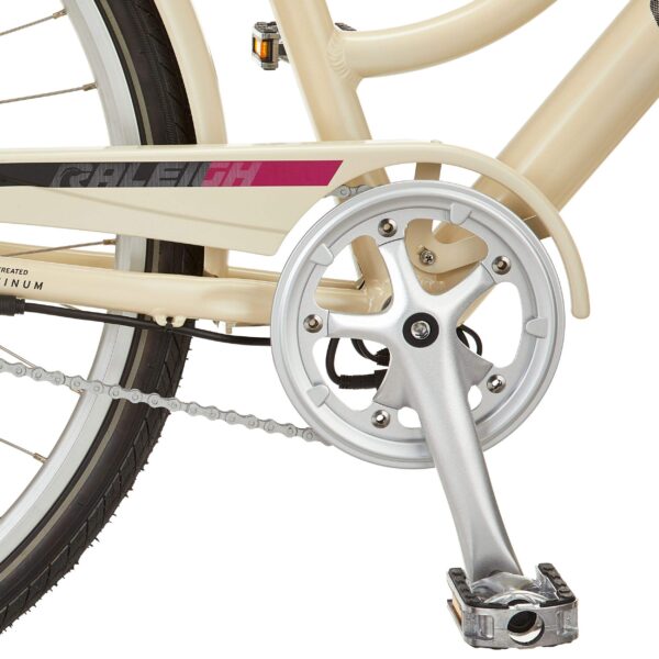 Vélo électrique Raleigh Dobson Comfort, léger, écran ACL intégré, 700C roues, beige – Image 11