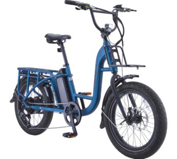Vélo électrique iZip Juice XL Pro, 20 po, bleu