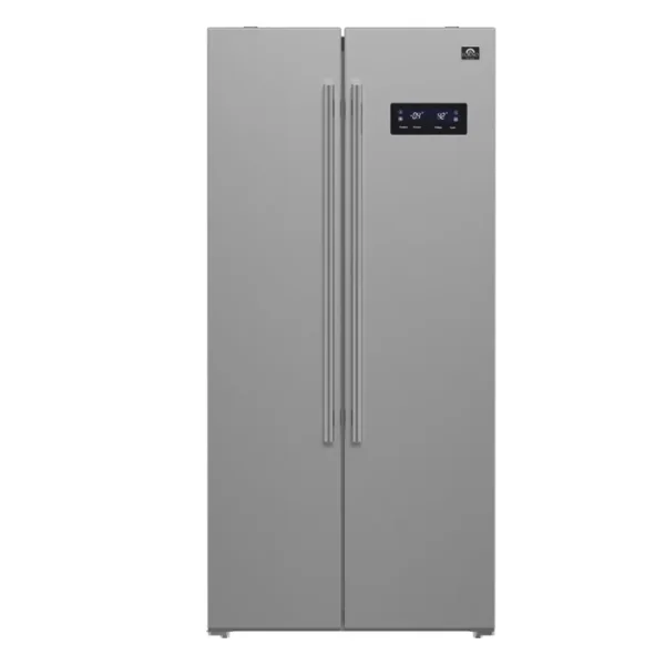 Réfrigérateur autoportant côte à côte 33 pouces en acier inoxydable Salerno, 15,6 pieds cubes – Image 12