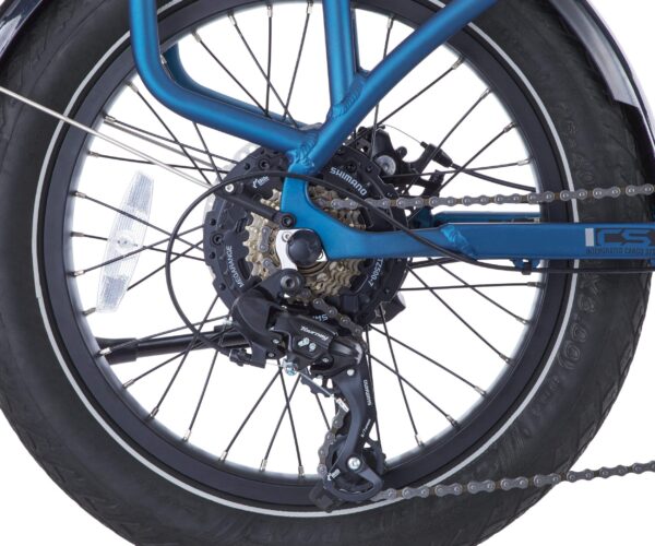 Vélo électrique iZip Juice XL Pro, 20 po, bleu – Image 16