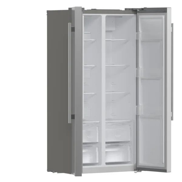 Réfrigérateur autoportant côte à côte 33 pouces en acier inoxydable Salerno, 15,6 pieds cubes – Image 17