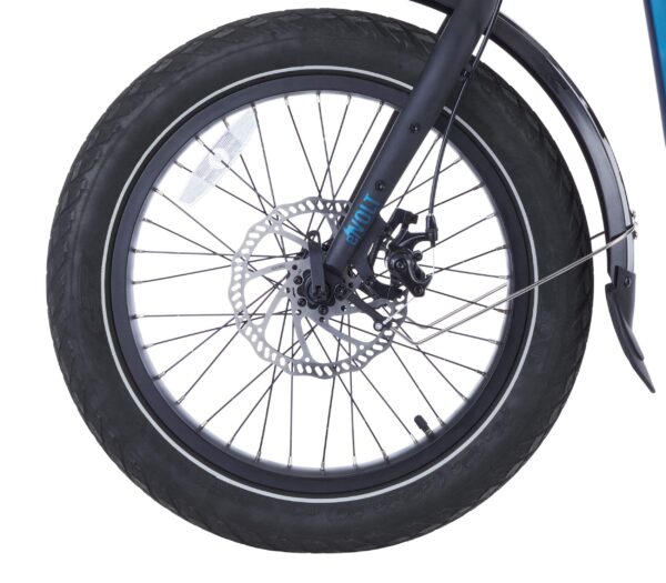 Vélo électrique iZip Juice XL Pro, 20 po, bleu – Image 9