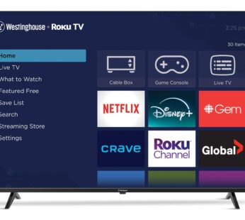 Téléviseur intelligent Westinghouse UHD 4K Roku, 50 po