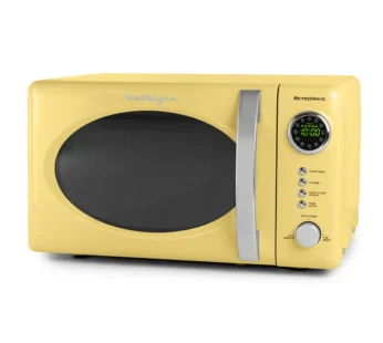 Four à micro-ondes de comptoir 700 watts 700 watts Nostalgia Retro – Jaune