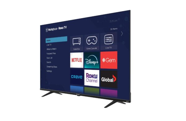 Téléviseur intelligent Westinghouse UHD 4K Roku, 50 po – Image 2