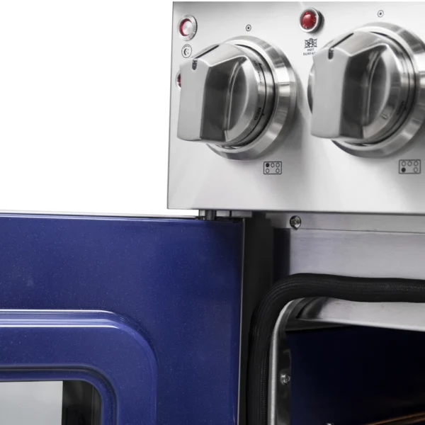 Cuisinière électrique 30 pouces Alta Qualita Massimo, porte française, 5 éléments, 4,32 pieds cubes avec friteuse à air – Image 6
