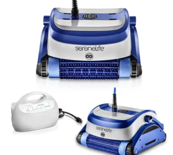 Aspirateur robot sans sac avec deux moteurs SereneLife