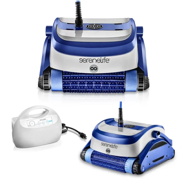 Aspirateur robot sans sac avec deux moteurs SereneLife
