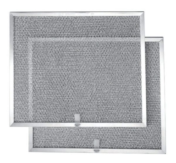 Filtre à graisse de rechange en aluminium Broan BPS1FA30 Allure 1 pour hottes de cuisinière Broan Allure 1, paq. 2
