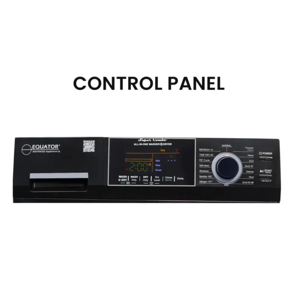 EZ 4800 V + PDL 4455 Black Laveuse à chargement frontal avec piédestal 1,62 pieds cubes Equator Advanced Appliances – Image 10