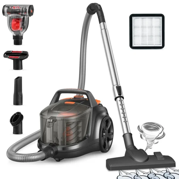 Aspirateur traîneau Aspiron, aspirateurs sans sac 24Kpa