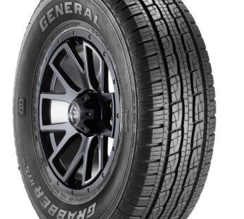 Pneu toute saison General Tire Grabber HTS60, cote sur l’autoroute