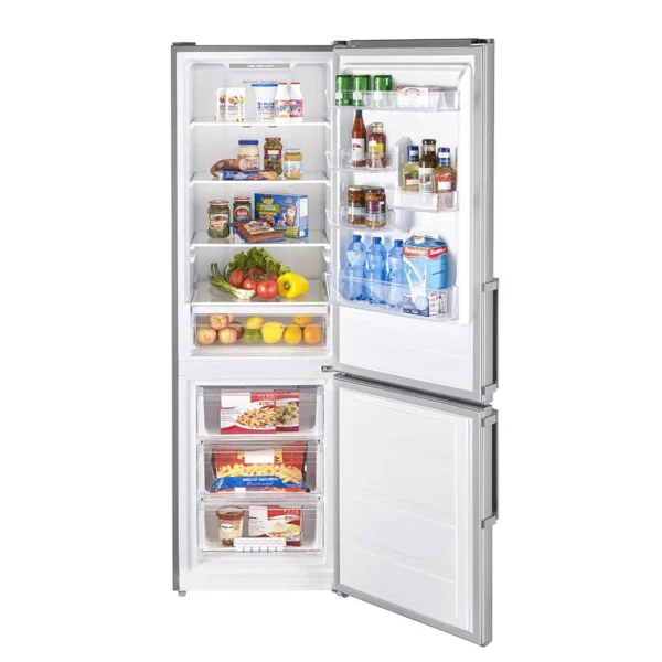 Réfrigérateur-congélateur à profondeur de comptoir en acier inoxydable - Mbe11dsvss – Image 2