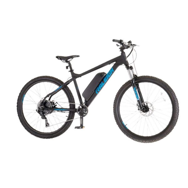 Vélo électrique de montagne semi-rigide Raleigh Ascend 36 V, moteur de 350 W, roue de 27,5 po, noir – Image 10