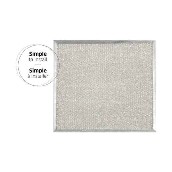 Broan RF48A Broan Quiet Hood Series - Filtre de rechange en mailles d'aluminium pour hottes – Image 4