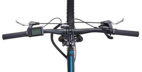 Vélo électrique de montagne semi-rigide Raleigh Ascend 36 V, moteur de 350 W, roue de 27,5 po, noir – Image 5