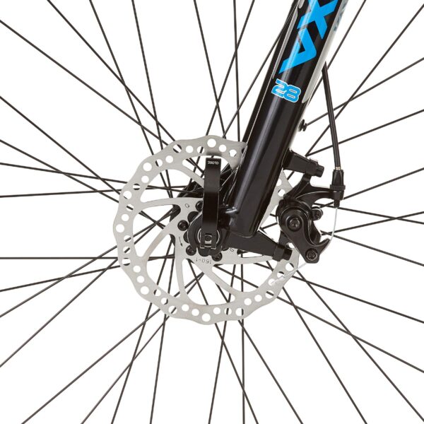 Vélo électrique de montagne semi-rigide Raleigh Ascend 36 V, moteur de 350 W, roue de 27,5 po, noir – Image 6