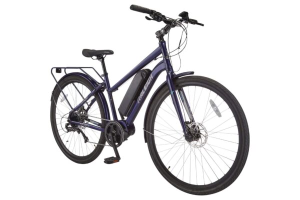 Vélo électrique tout-terrain Raleigh Getaway 36 V, 700C roues, bleu