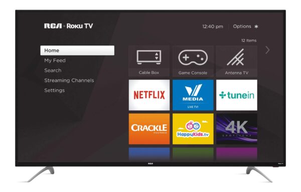Téléviseur intelligent Roku 4K UHD RCA RTRU6528 avec entrée HDMI, 65 po – Image 2
