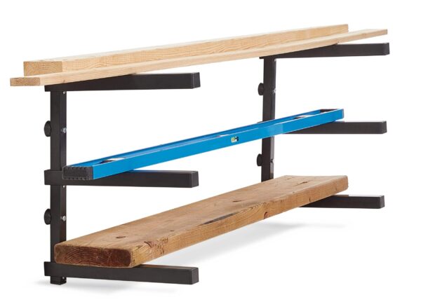 Étagère de rangement en acier pour bois Mastercraft, capacité de 300 lb, paq. 2 – Image 2