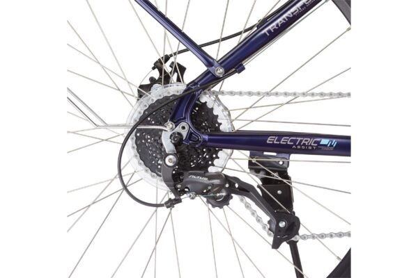 Vélo électrique tout-terrain Raleigh Getaway 36 V, 700C roues, bleu – Image 8