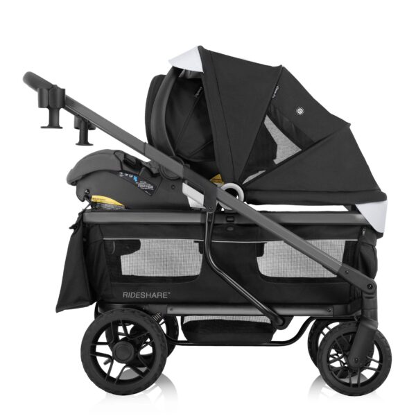 Poussette chariot performante tout-terrain Evenflo Shyft RideShare – Image 2
