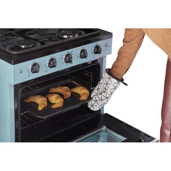 Cuisinière au gaz autoportante 30 po à 4 brûleurs avec four à convection 30 po Classic Retro – Image 8
