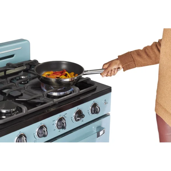 Cuisinière au gaz autoportante 30 po à 4 brûleurs avec four à convection 30 po Classic Retro – Image 9