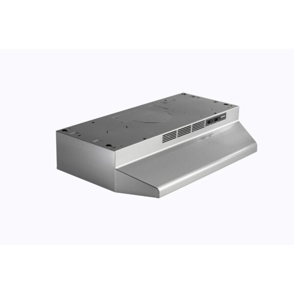 Hotte de cuisine à ventilateur de dessous d'armoire Broan BU2 230 pi3/min, acier inoxydable, 30 po