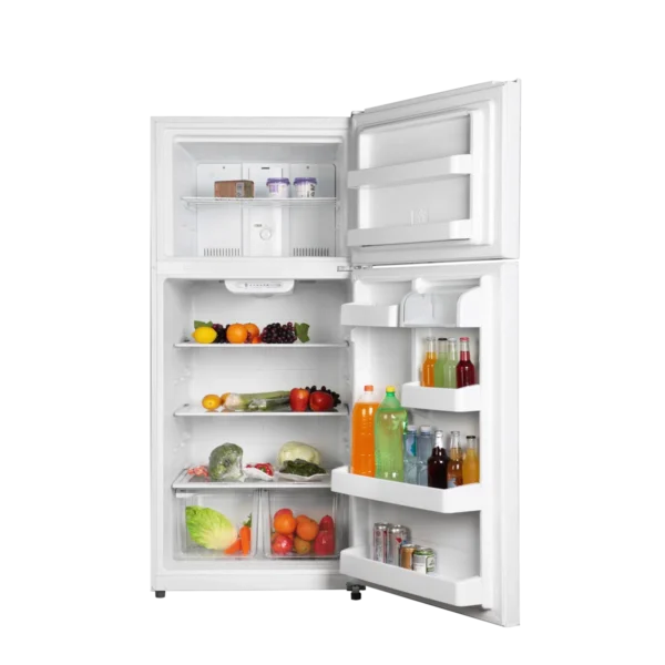 Réfrigérateur 30 po avec congélateur supérieur 18 pi. Cu – Image 2
