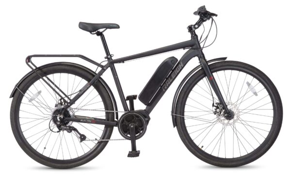 Vélo électrique tout-terrain Raleigh Getaway 36 V, 700C roues, noir – Image 3
