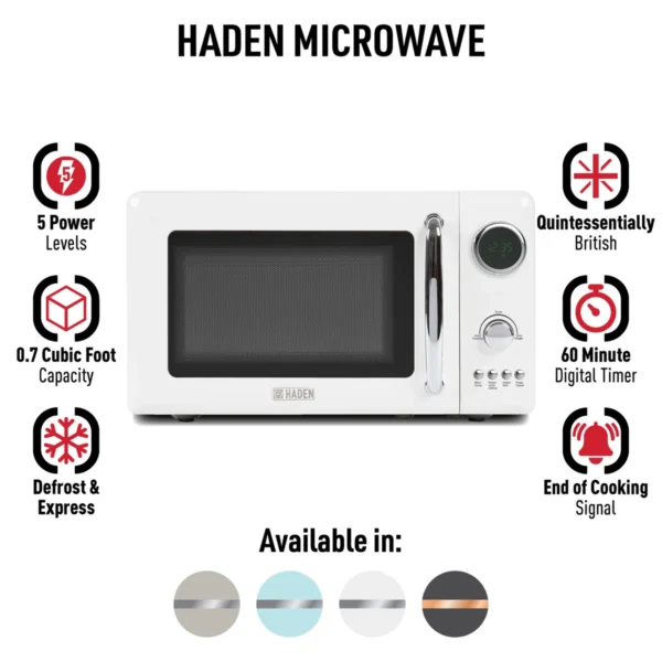 Micro-onde de comptoir de 0,7 pied cube HADEN – Image 4