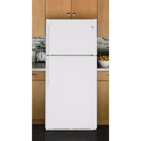 Réfrigérateur 30 po avec congélateur supérieur 18 pi. Cu – Image 4