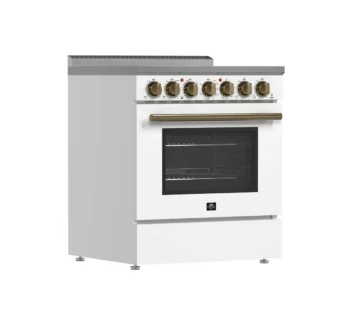 Cuisinière électrique autoportante 30 po Forno Paolo, cuisinière de 7 800 watts, four à convection véritable 4,38 pieds cubes