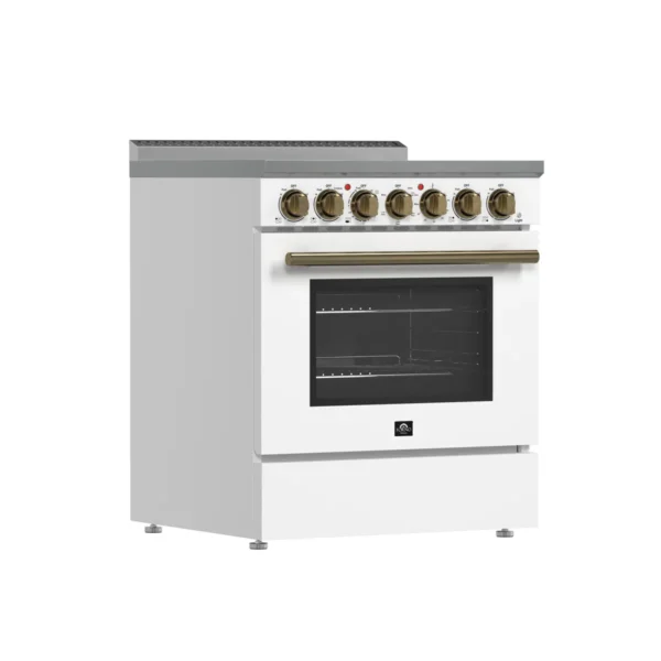 Cuisinière électrique autoportante 30 po Forno Paolo, cuisinière de 7 800 watts, four à convection véritable 4,38 pieds cubes