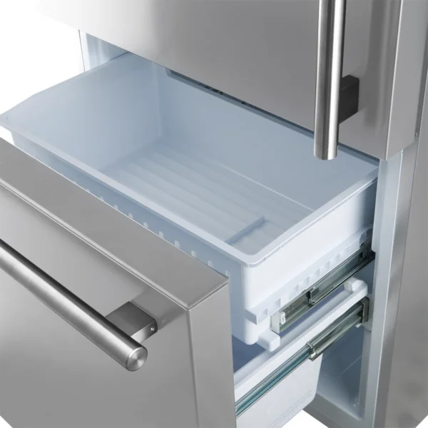 Réfrigérateur à congélateur inférieur autoportant 2 pièces 62 pouces Forno Milano, 34,4 pieds cubes – Image 10