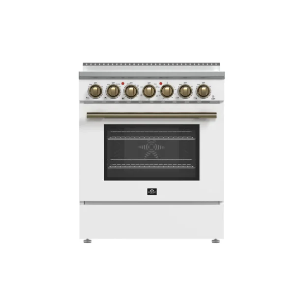 Cuisinière électrique autoportante 30 po Forno Paolo, cuisinière de 7 800 watts, four à convection véritable 4,38 pieds cubes – Image 3